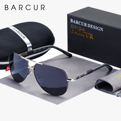 BARCUR Polarized Sunglasses for Men & Women – Gradient Lens Classic Eyewear