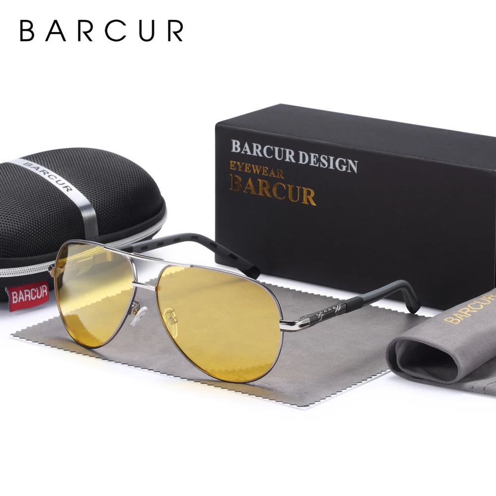 BARCUR Polarized Sunglasses for Men & Women – Gradient Lens Classic Eyewear